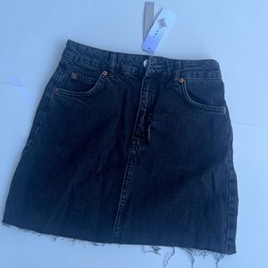 New topshop denim skirt